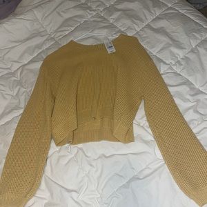 Pacsun cropped sweater